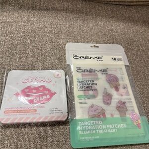 The Crème Shop Pink Repairing Hydrogel Lip Mask & Hydration Patches